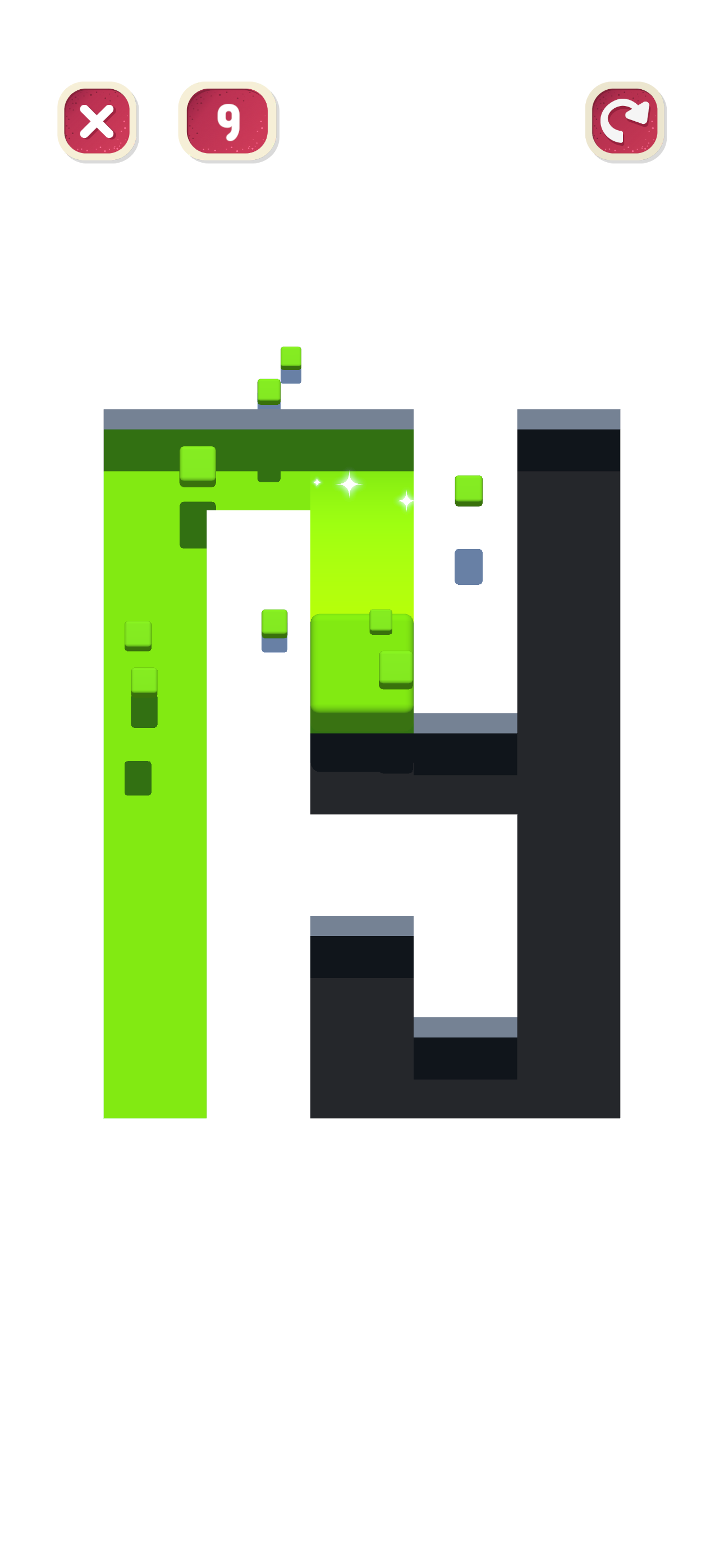 Color Maze: Fill A Maze
