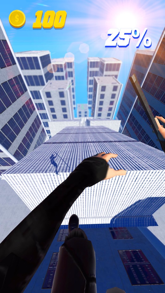 #9. Rooftop Ninja Run (iOS) Podle: Mad Hook