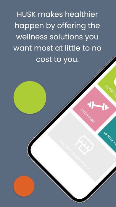 HUSK Wellness Screenshot