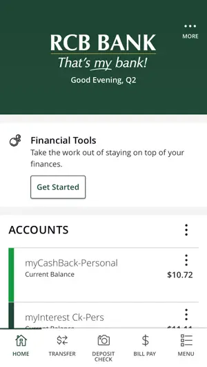 RCB Bank Mobile screenshot 3