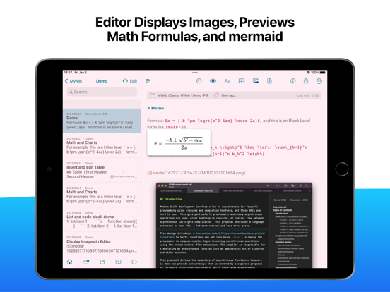 MWeb - Markdown Writing, Notesのおすすめ画像8