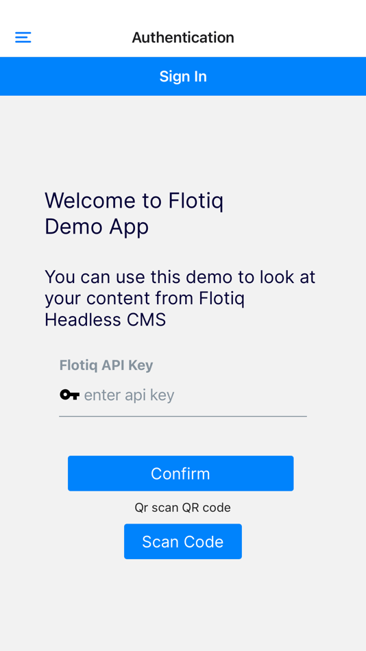 #1. Flotiq Mobile Expo (iOS) 由: Codewave.eu