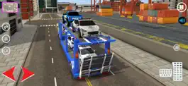 Game screenshot US Police Car Transporter Game apk