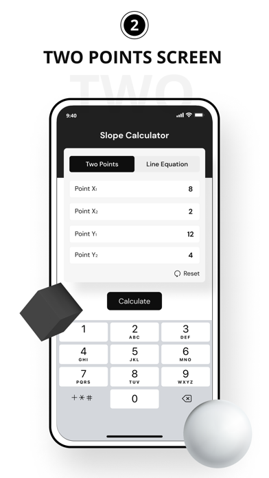 Slope Calc - Step by step Screenshot