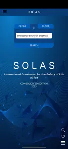 SOLAS Consolidated screenshot #3 for iPhone