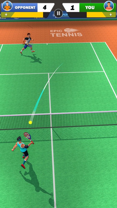 Tennis Super Star 3D Games Screenshot