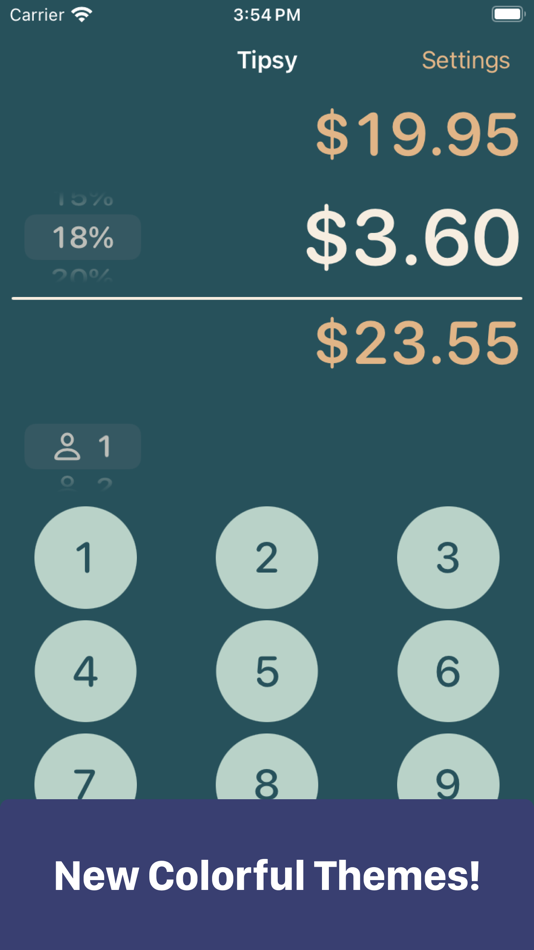 #5. Tipsy - Tip Calculator (iOS) 由: Recurring Dream LLC