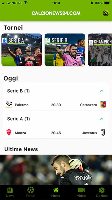 Calcio News-24 Screenshot