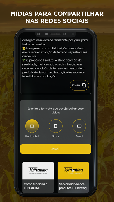 TOPlanting Sales Screenshot
