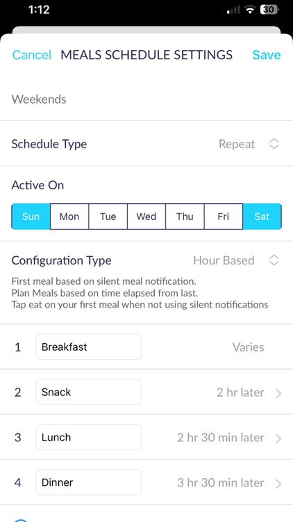 EatWise - Meal Reminder screenshot-5