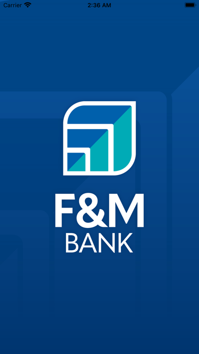 F&M Bank (OH, IN, MI) Screenshot