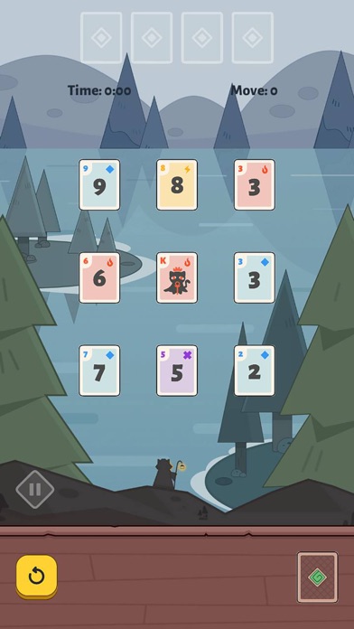 Mystic Cats: Magic Solitaire Screenshot