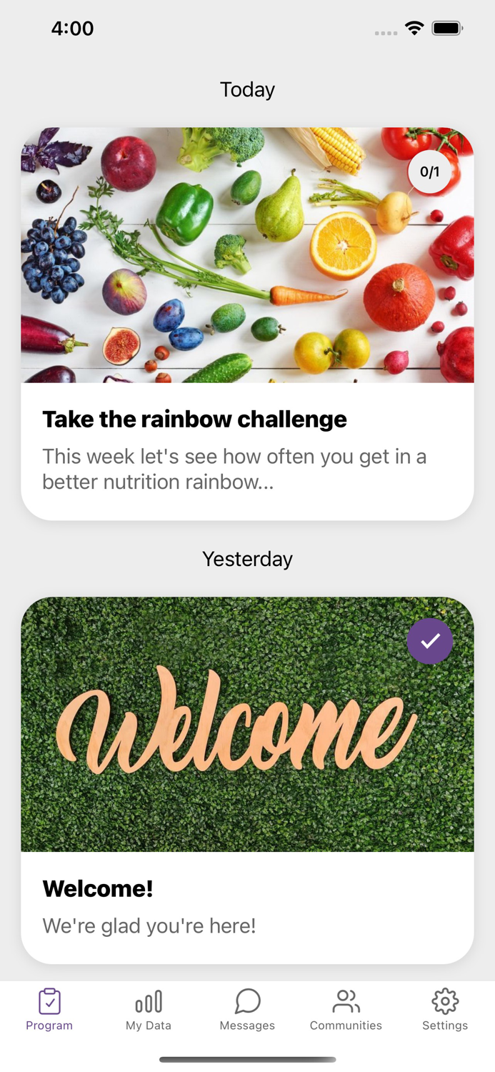 The Better Nutrition Program