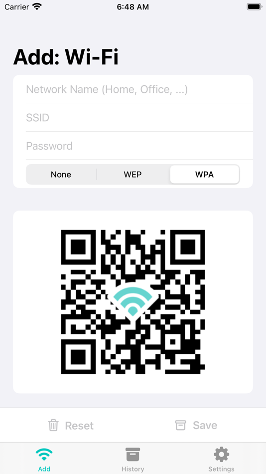 My Wi-Fi with QR Code - 2024.5 - (iOS)
