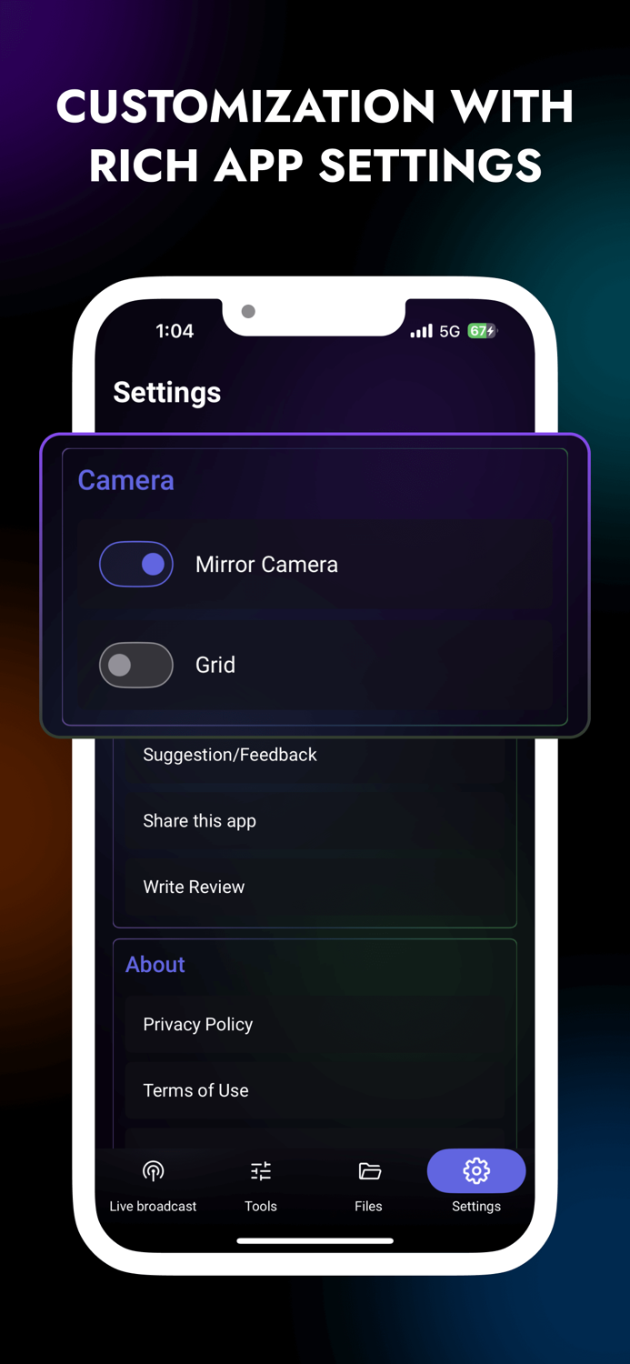 Live Stream Screen Recorder