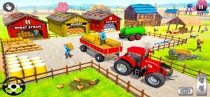 Big Tractor Farming Games 3D screenshot #6 for iPhone