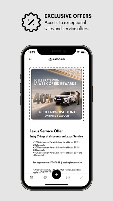 Lexus Bahrain Screenshot
