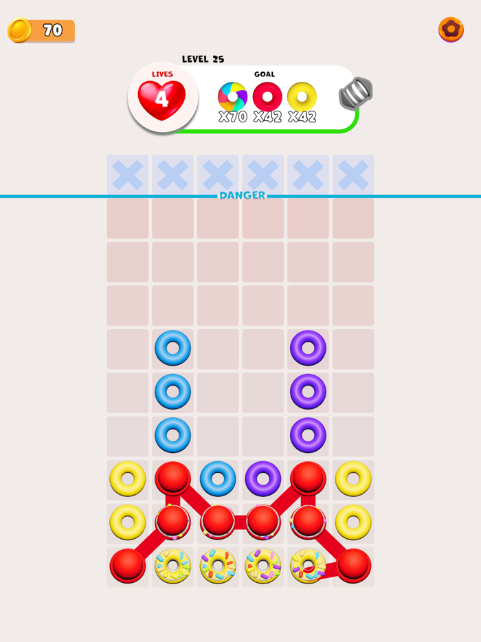 Donut Blast - Link Puzzle