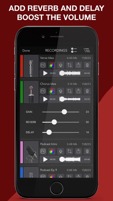 Screenshot #3 pour MicSwap Pro 2 Microphone Sound