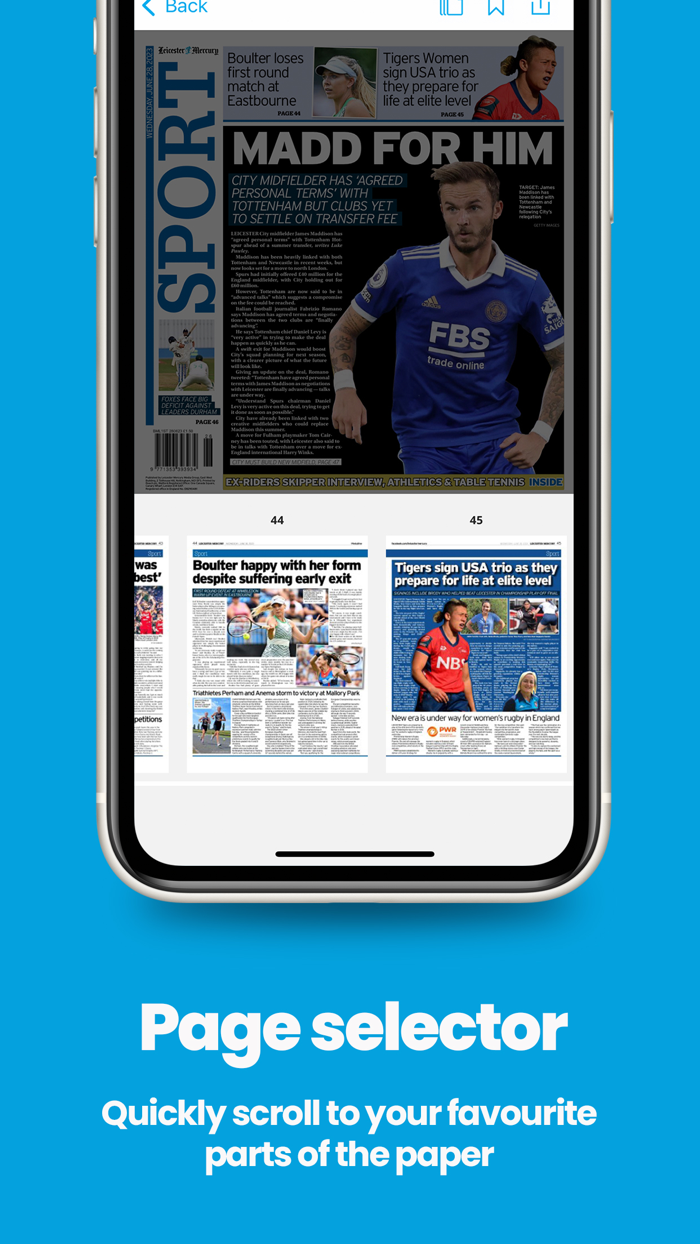 Leicester Mercury Newspaper