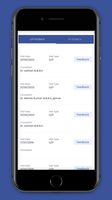Prasad Hospital Screenshot