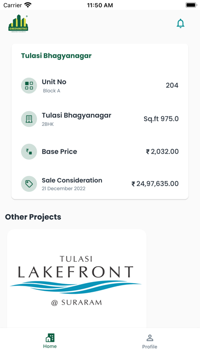 GreenMetro Infra Screenshot