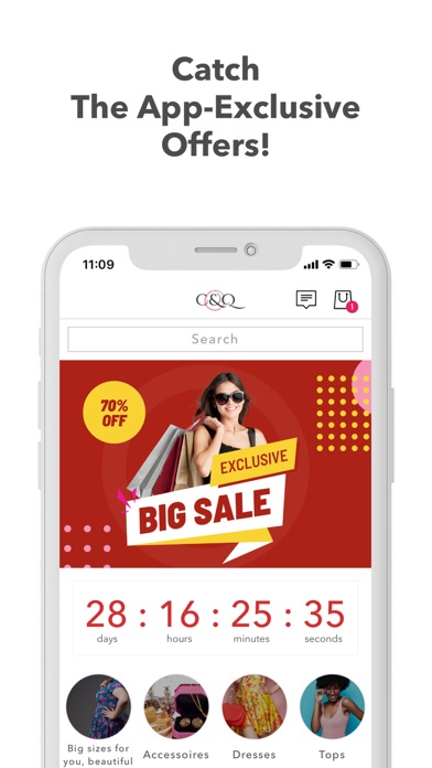 C&Q fashion Online shopping Screenshot