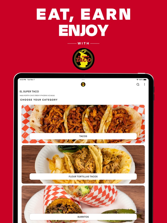 El Super Taco Ordering