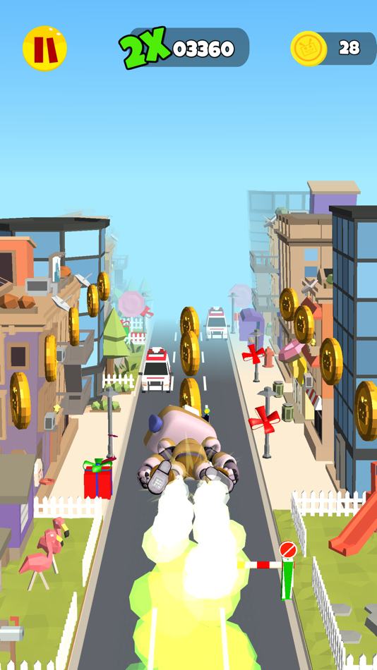 #2. Robots Run (iOS) By: Mustafa Ilker Goncu