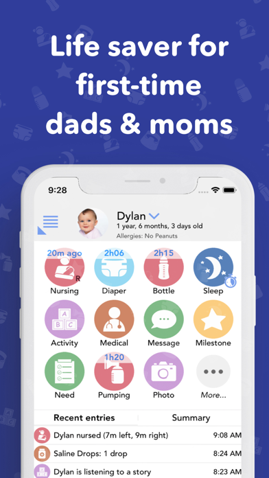 Baby Connect: Newborn Trackerのおすすめ画像1