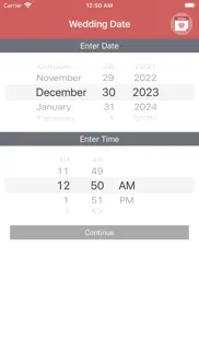 wedding countdown - new iphone screenshot 4