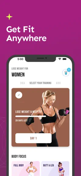 Game screenshot Fitness Women Workout at Home apk
