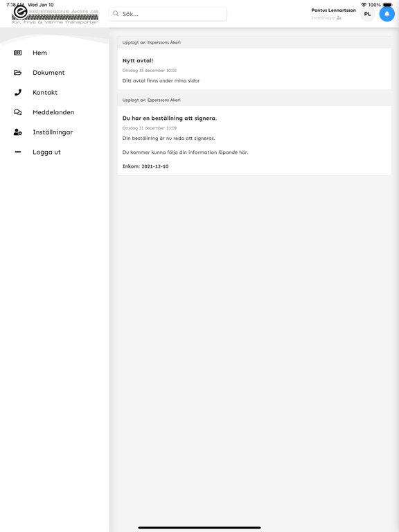 Screenshot #5 pour Esperssons Åkeri