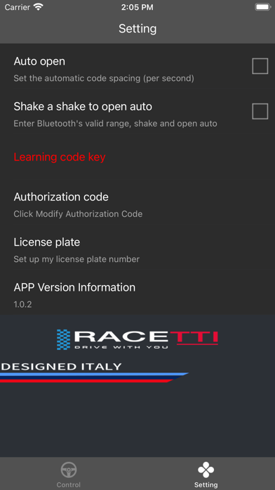 RACETTl ALARM Screenshot