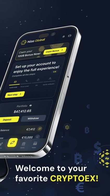 Niza: Buy BTC, ETH & +500