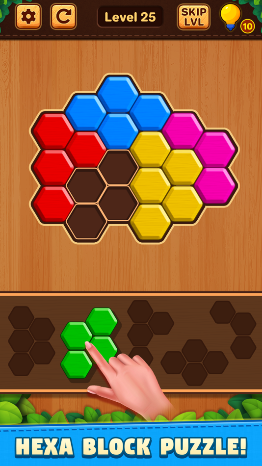 #3. Woody Block Puzzle Game (iOS) Podle: Mrudul Babariya