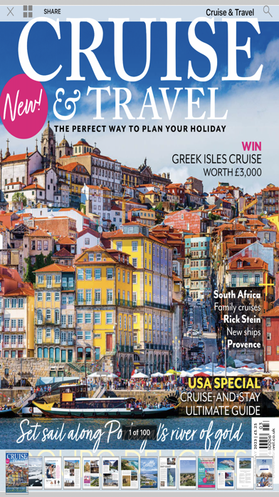 Cruise & Travel Magazine Screenshot