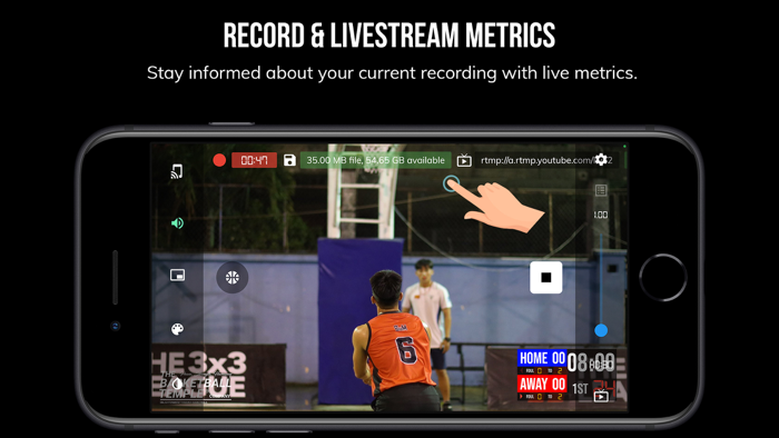 BT Basketball Camera