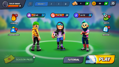 MetaStar Strikers Screenshot