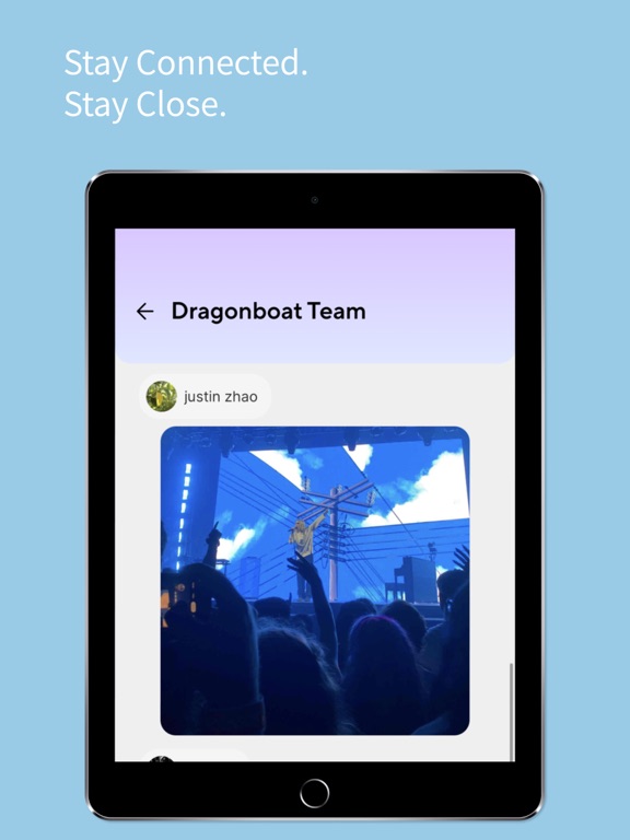 Tomotime iPad screenshot 1 - Social Networking app