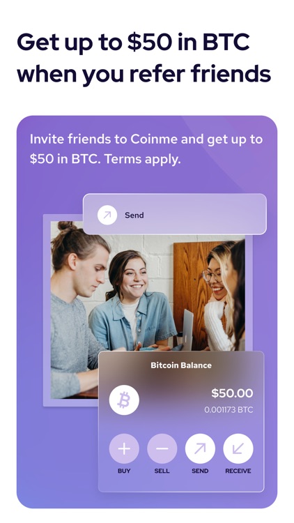 Coinme: Buy Bitcoin & Crypto screenshot-6