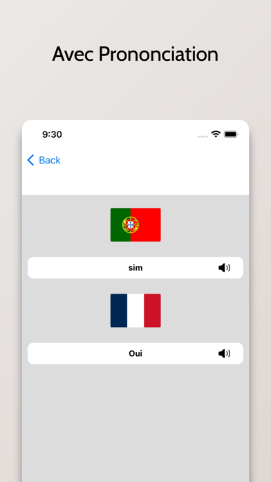 Dictionnaire Portugais Screenshot