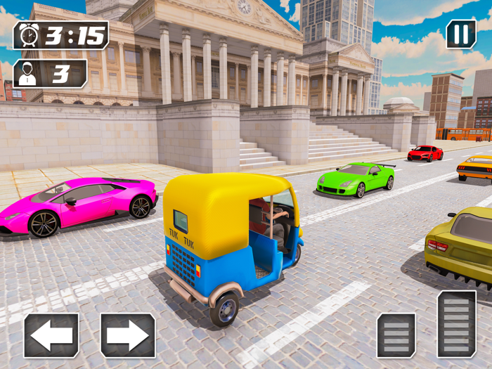 Tuk Tuk Auto Modern Rickshaw