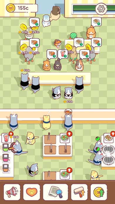 Cat Snack Cafe -Food Bar Games Screenshot
