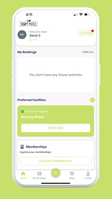 Bumpy Pickleball Screenshot