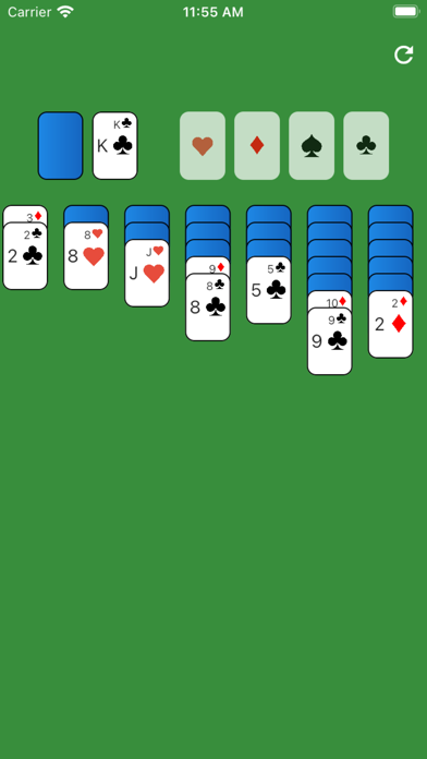 Solitaire - with no ads Screenshot