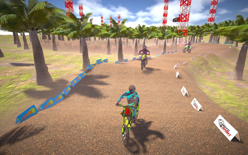 MX Racing - Dirt Bike Wheelie. Screenshot