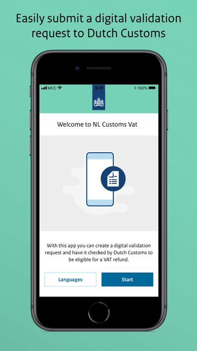NL Customs VAT Screenshot