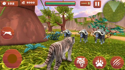 Angry Wild Tiger Simulator 3D Screenshot