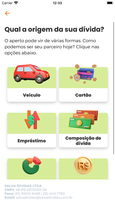 Salva-Dívidas Screenshot